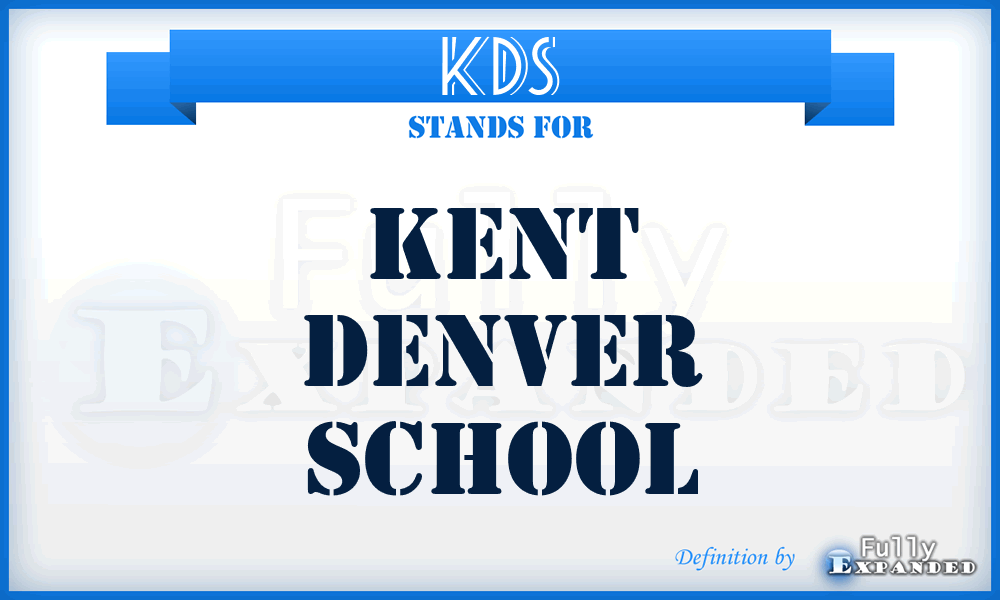 KDS - Kent Denver School