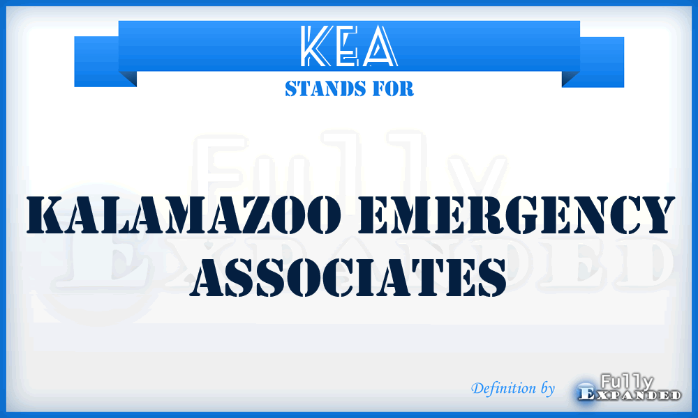 KEA - Kalamazoo Emergency Associates
