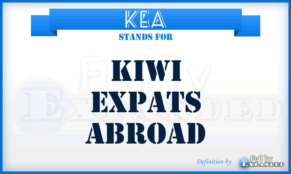 KEA - Kiwi Expats Abroad