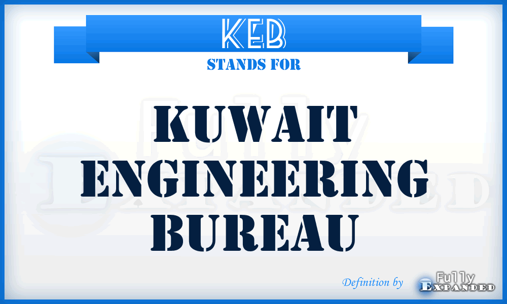 KEB - Kuwait Engineering Bureau