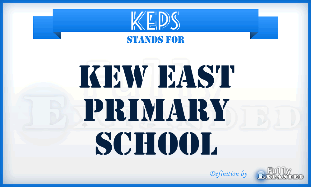 KEPS - Kew East Primary School