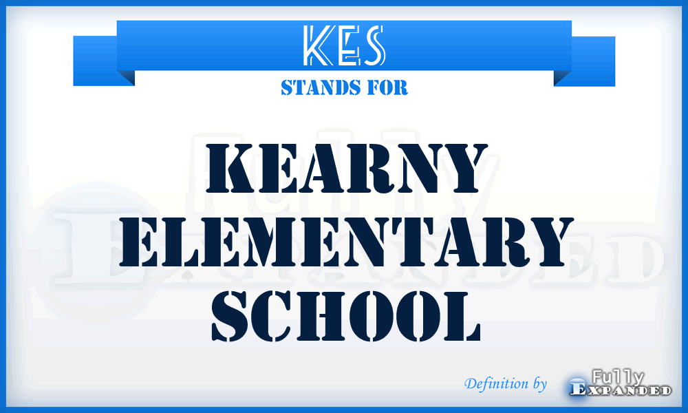 KES - Kearny Elementary School