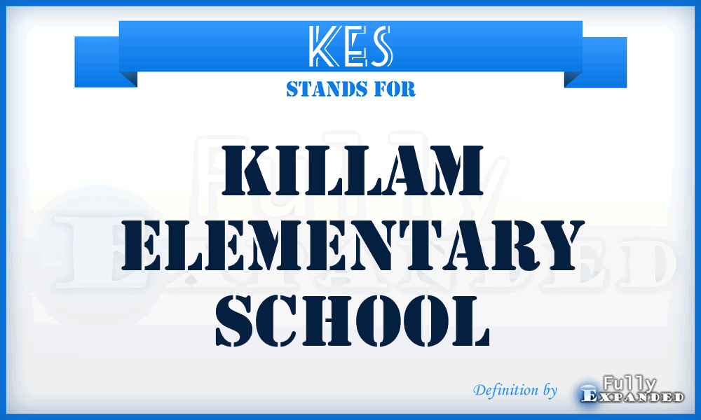 KES - Killam Elementary School