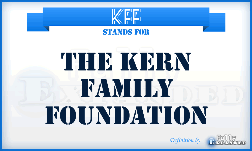 KFF - The Kern Family Foundation