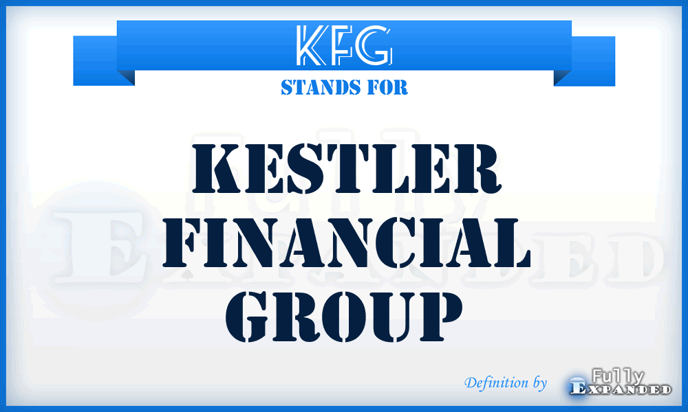 KFG - Kestler Financial Group