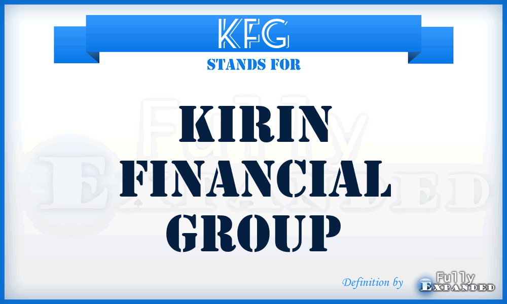 KFG - Kirin Financial Group