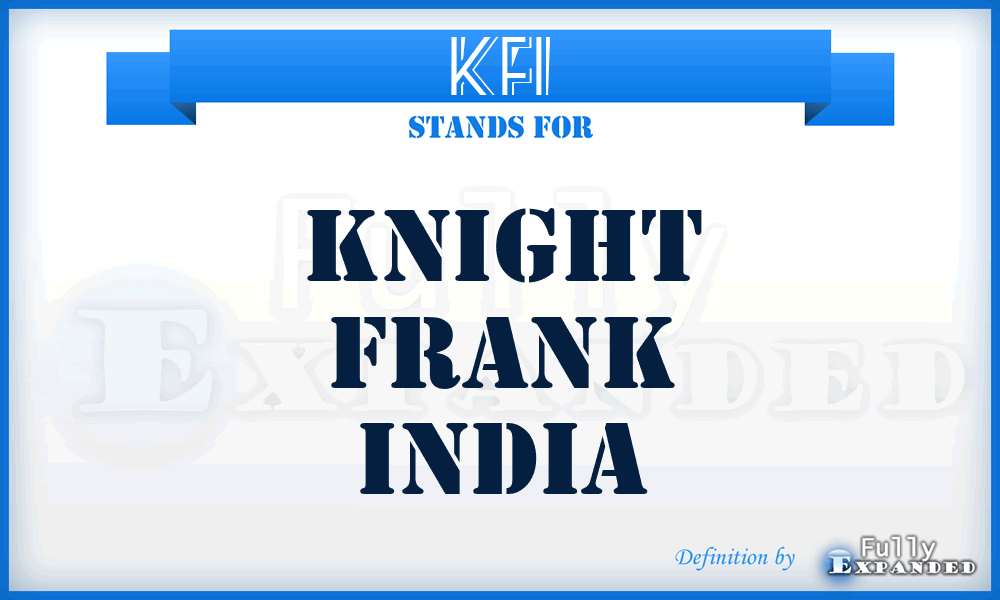 KFI - Knight Frank India