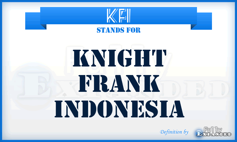 KFI - Knight Frank Indonesia