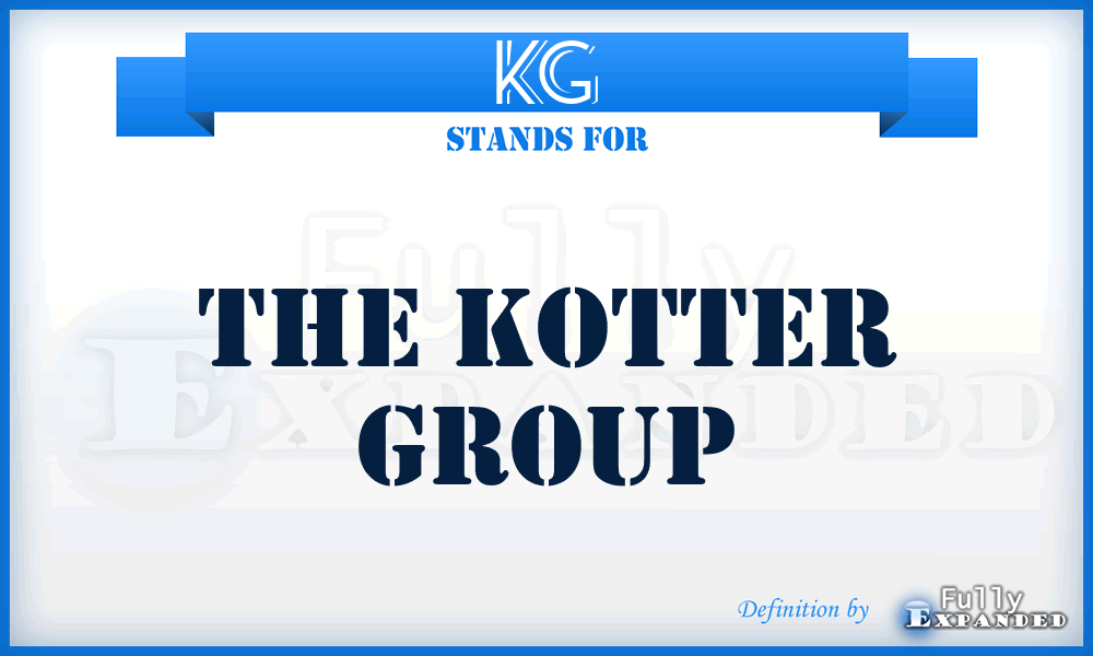KG - The Kotter Group