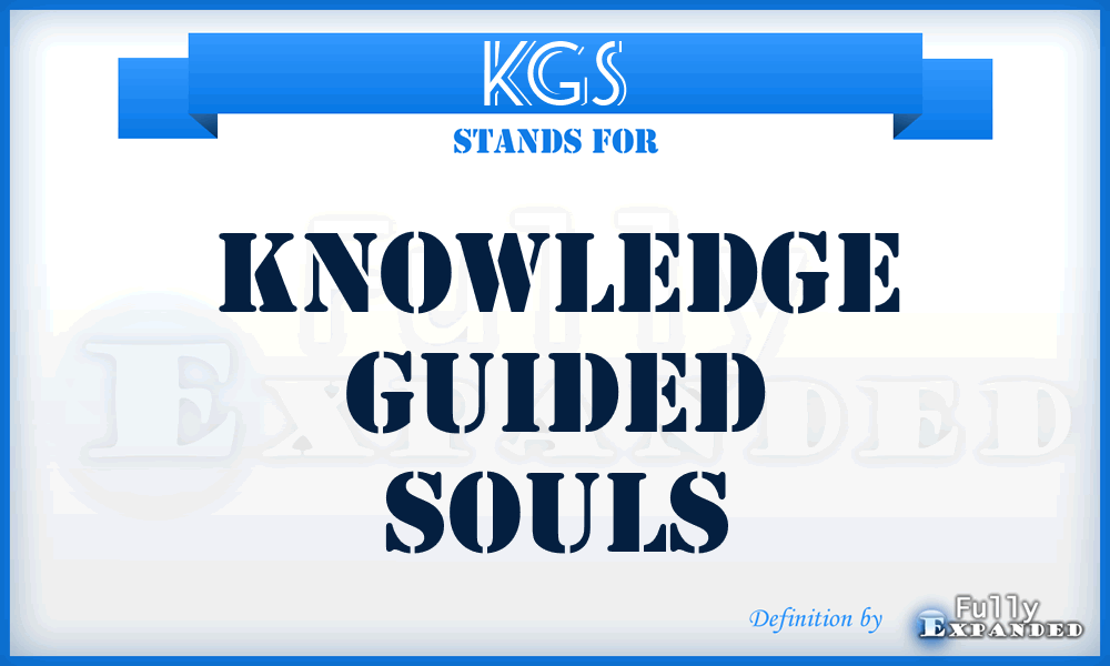 KGS - Knowledge Guided Souls