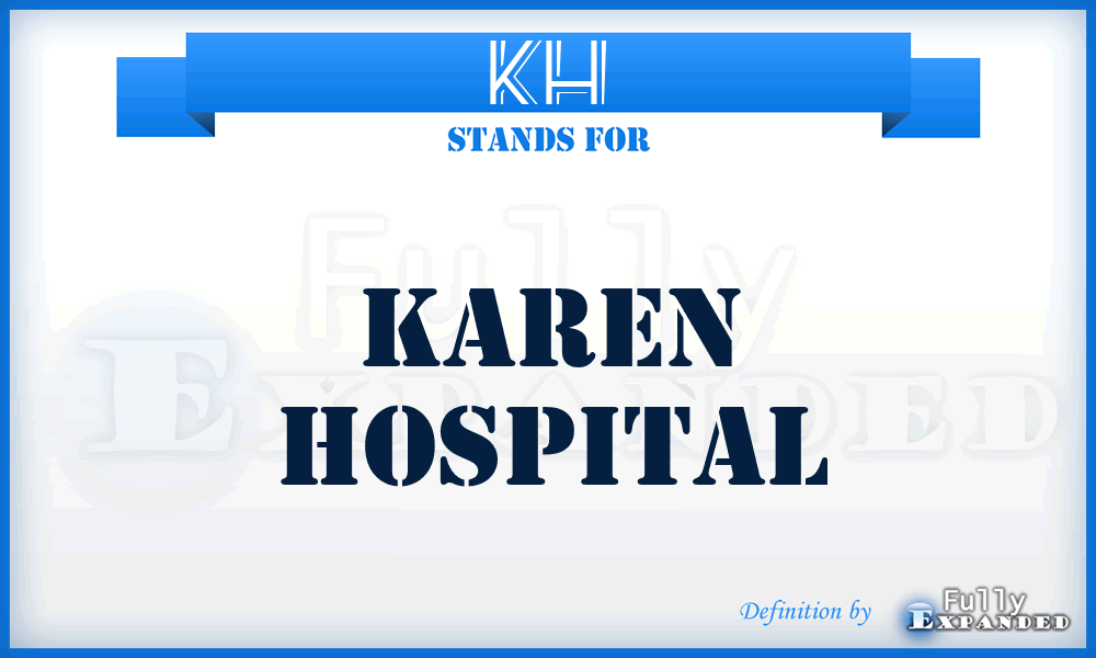KH - Karen Hospital