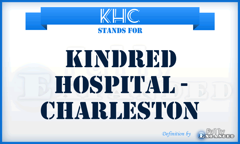 KHC - Kindred Hospital - Charleston