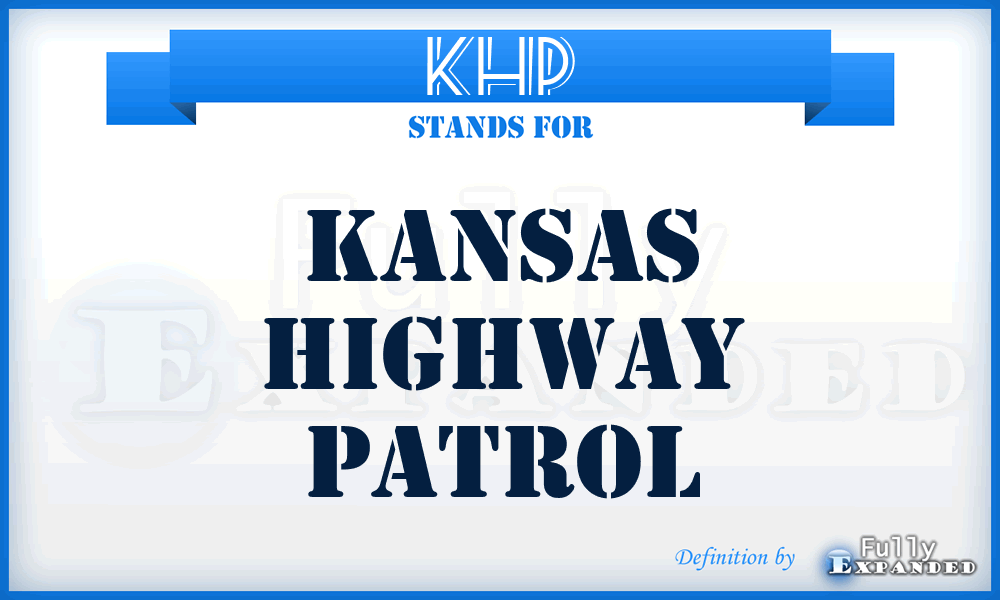 KHP - Kansas Highway Patrol