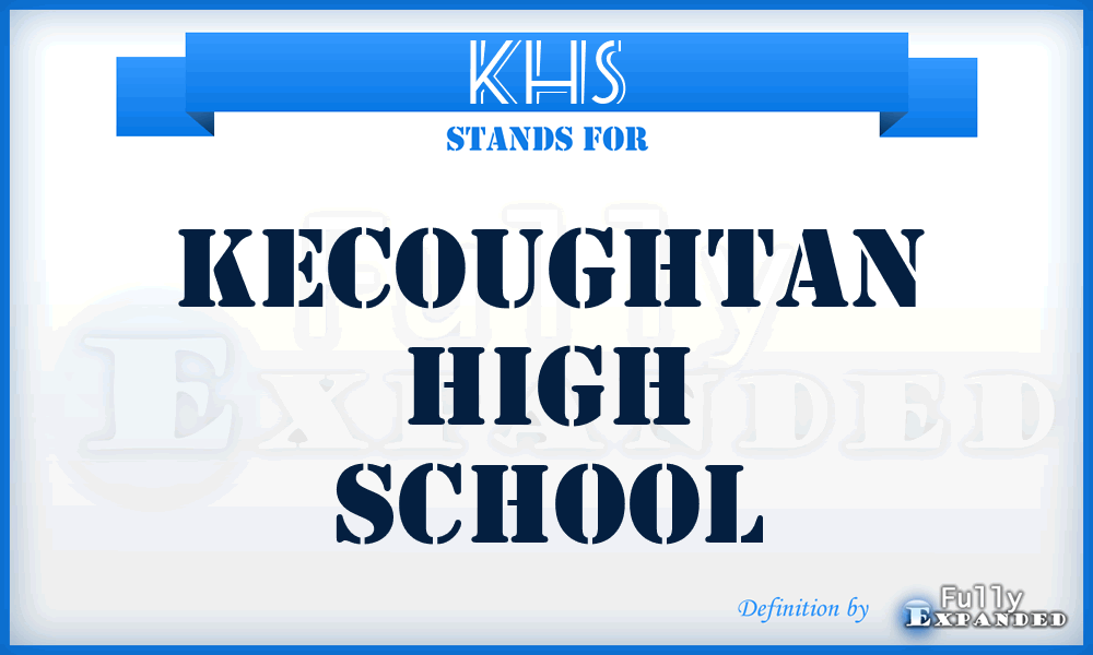 KHS - Kecoughtan High School