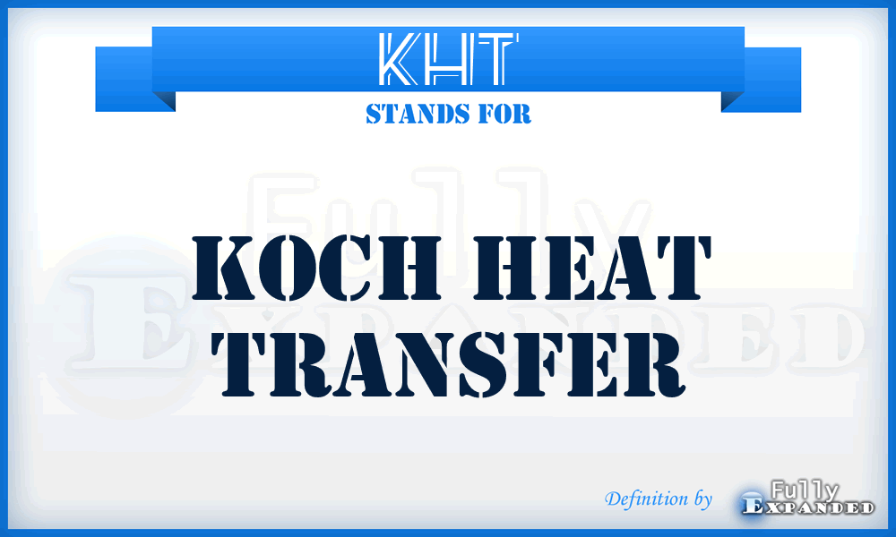 KHT - Koch Heat Transfer