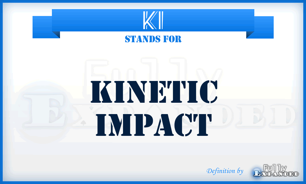 KI - Kinetic Impact