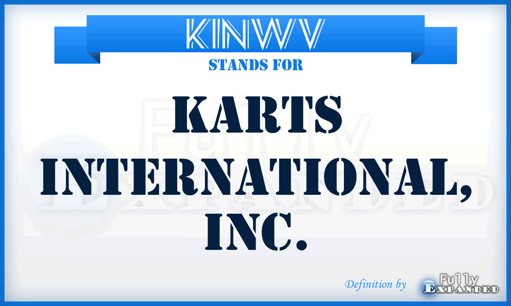 KINWV - Karts International, Inc.