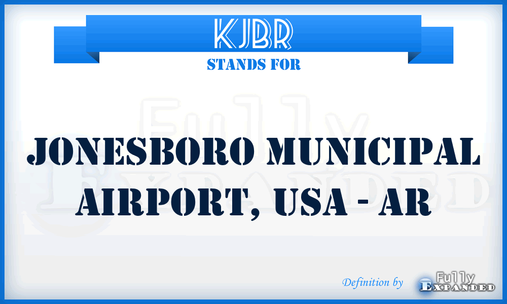 KJBR - Jonesboro Municipal Airport, USA - AR