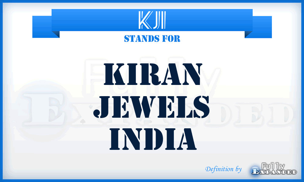 KJI - Kiran Jewels India