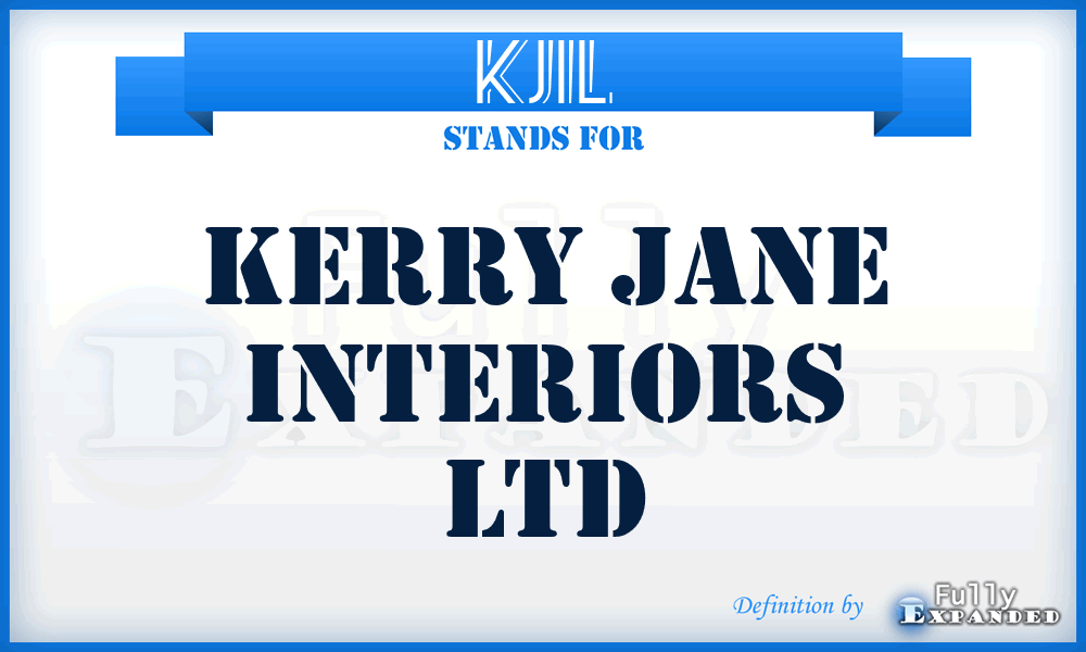 KJIL - Kerry Jane Interiors Ltd