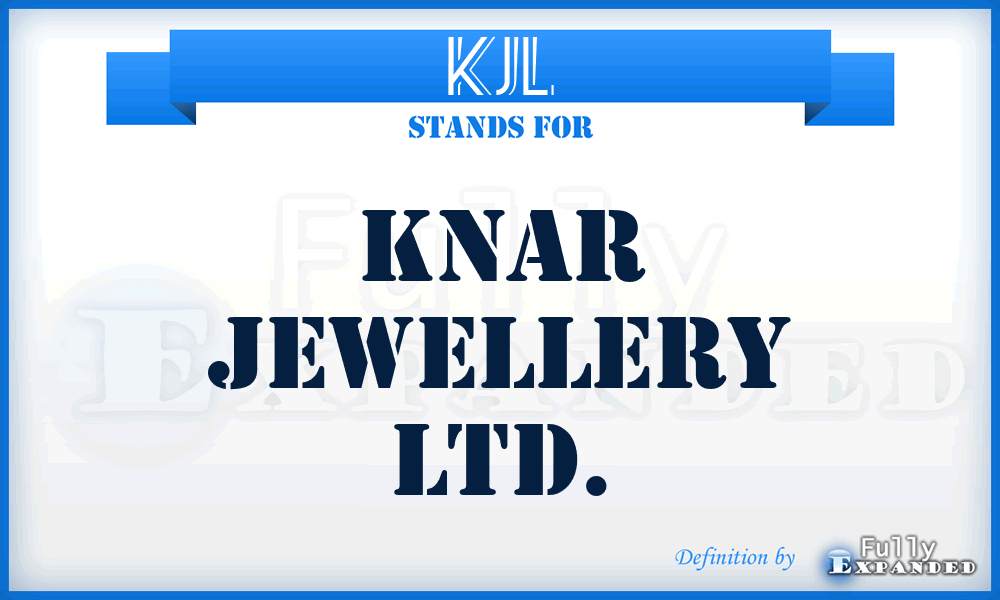 KJL - Knar Jewellery Ltd.