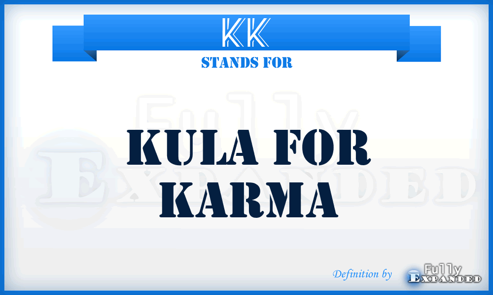 KK - Kula for Karma