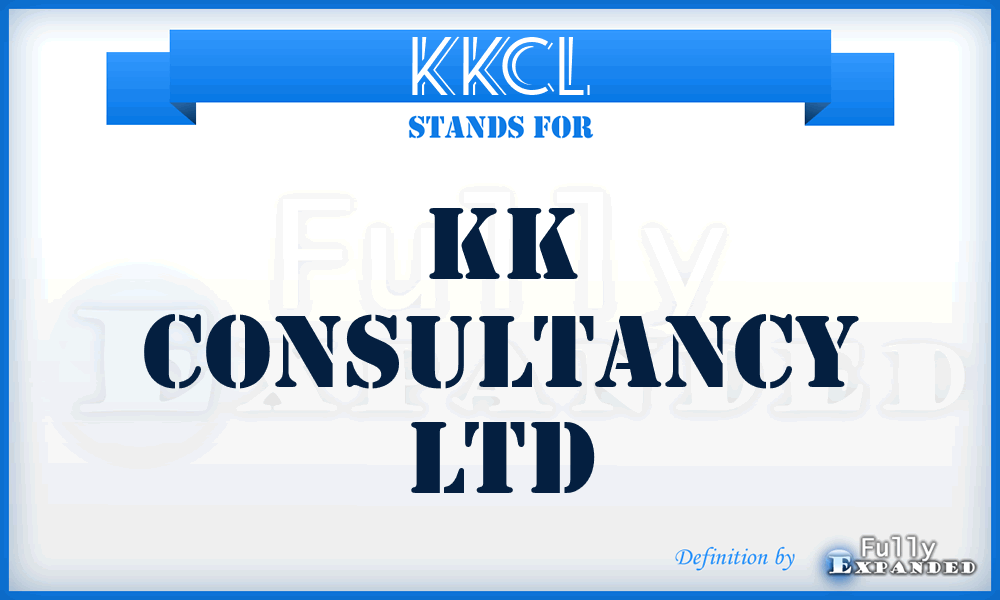KKCL - KK Consultancy Ltd