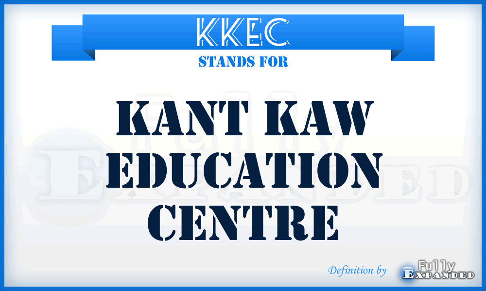 KKEC - Kant Kaw Education Centre