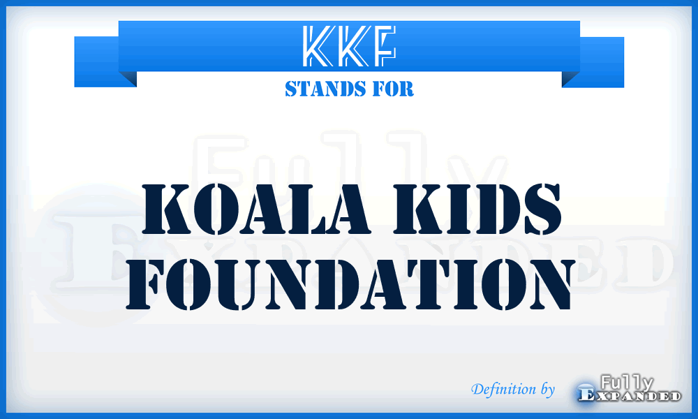 KKF - Koala Kids Foundation