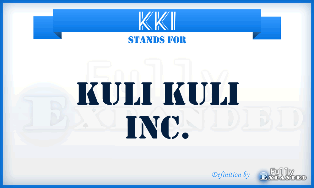 KKI - Kuli Kuli Inc.