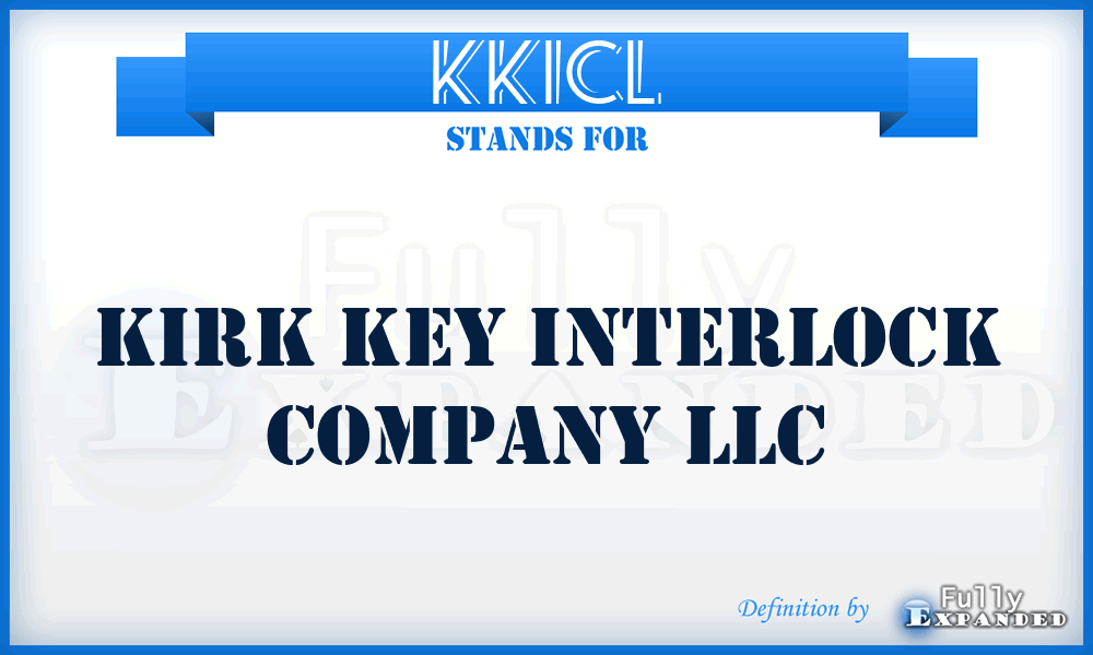 KKICL - Kirk Key Interlock Company LLC