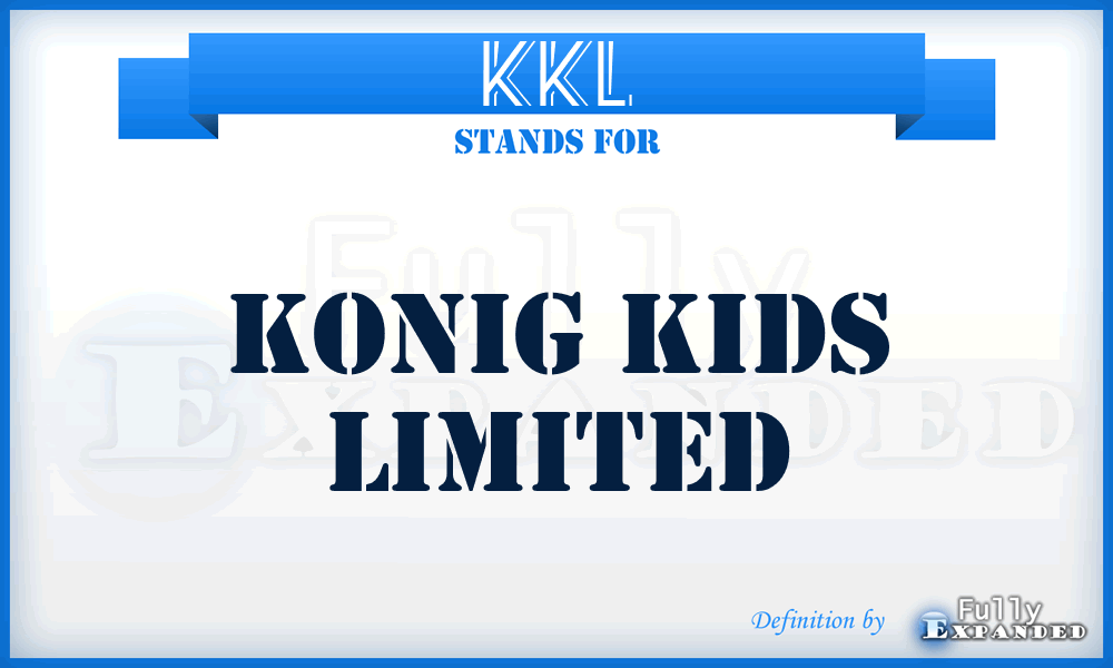 KKL - Konig Kids Limited