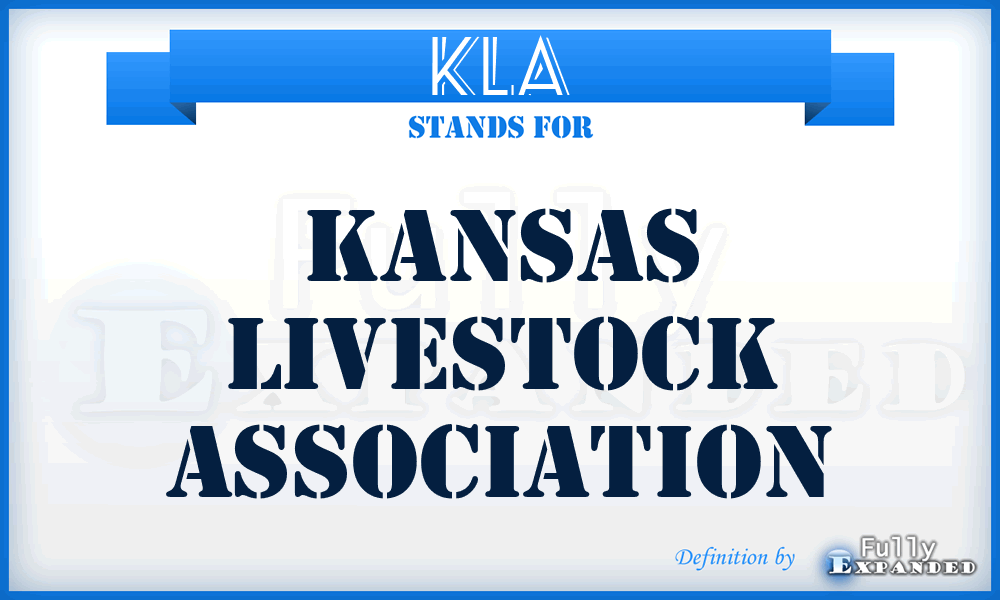 KLA - Kansas Livestock Association