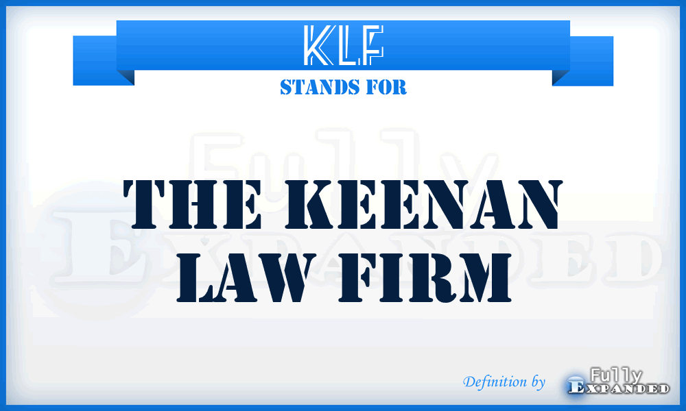 KLF - The Keenan Law Firm