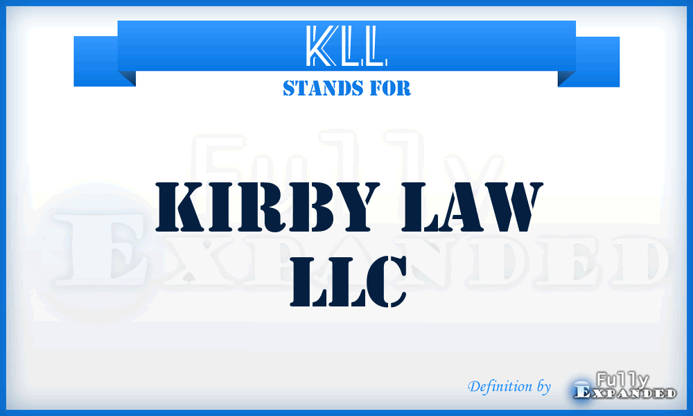 KLL - Kirby Law LLC