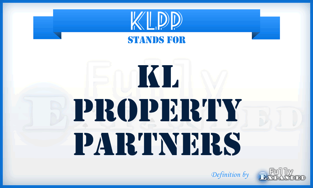 KLPP - KL Property Partners