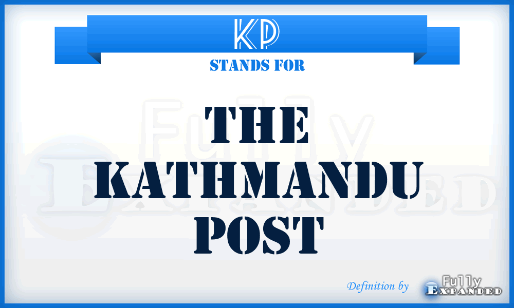 KP - The Kathmandu Post