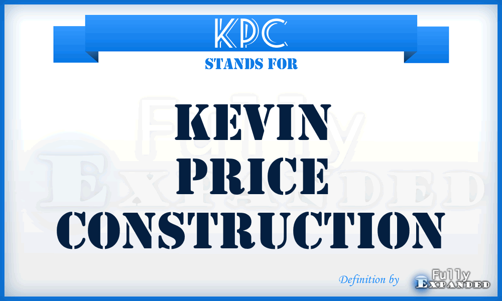 KPC - Kevin Price Construction