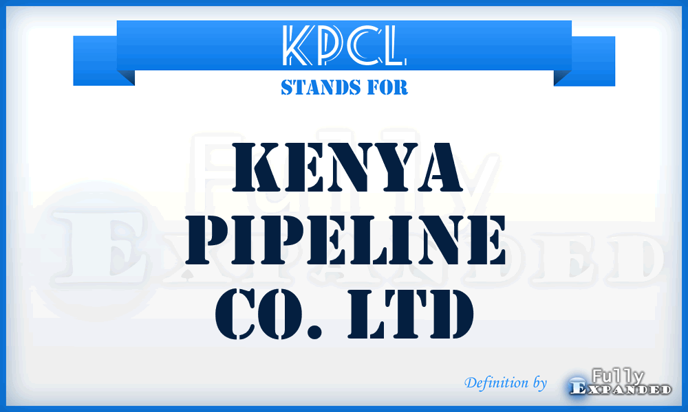 KPCL - Kenya Pipeline Co. Ltd