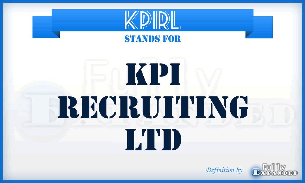 KPIRL - KPI Recruiting Ltd