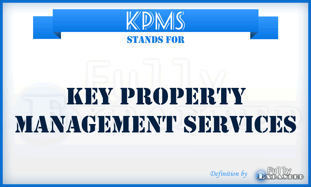 KPMS - Key Property Management Services