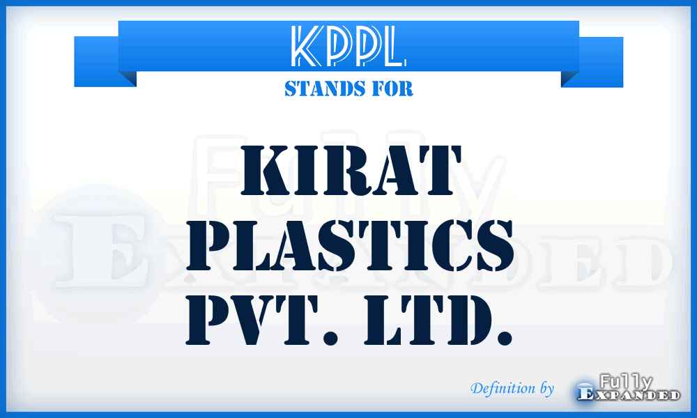 KPPL - Kirat Plastics Pvt. Ltd.