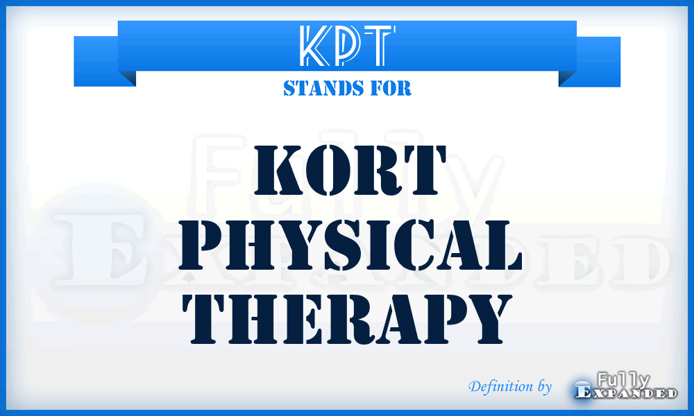 KPT - Kort Physical Therapy