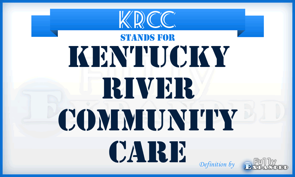 KRCC - Kentucky River Community Care