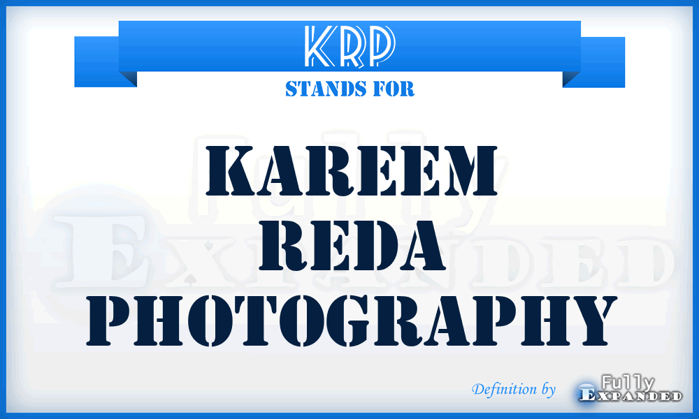 KRP - Kareem Reda Photography