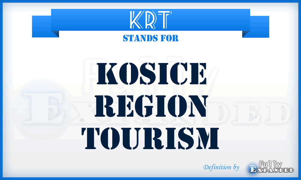 KRT - Kosice Region Tourism