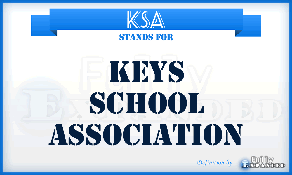 KSA - Keys School Association
