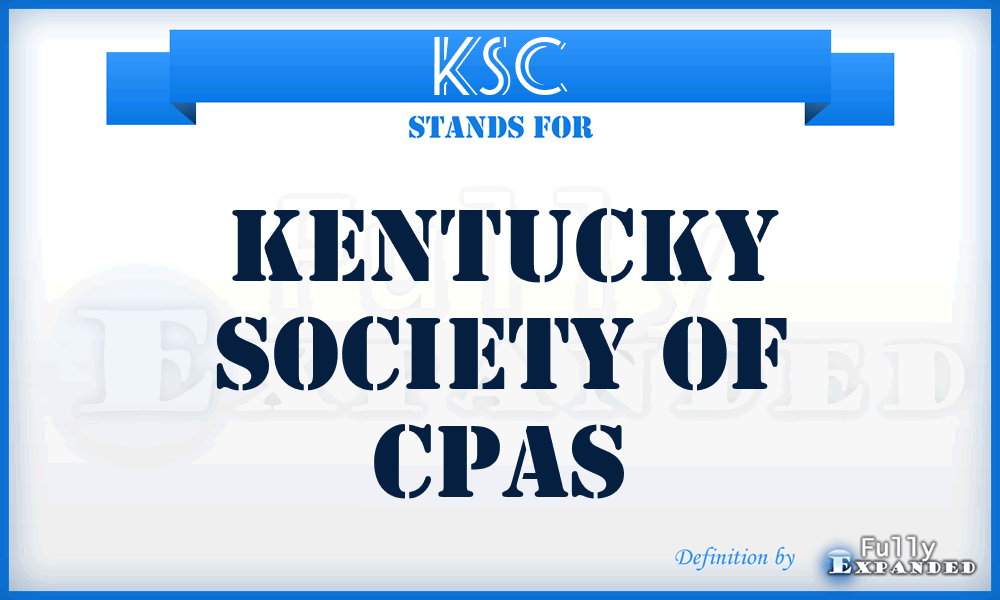 KSC - Kentucky Society of Cpas