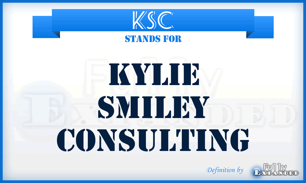 KSC - Kylie Smiley Consulting