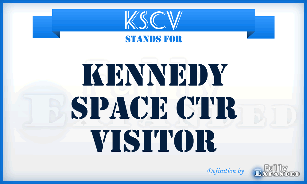 KSCV - Kennedy Space Ctr Visitor